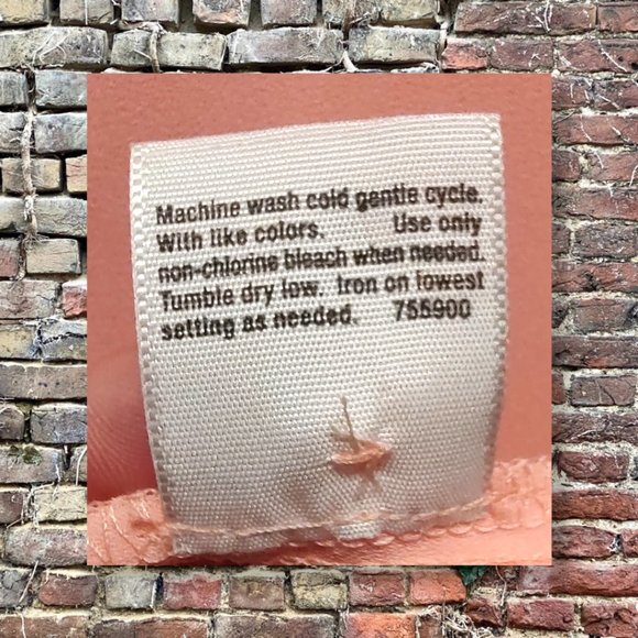 a.n.a. Peach Silk Tank Top, size Large EUC - Picture 6 of 6